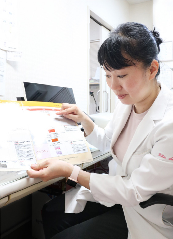 ななほしクリニック 診療の様子