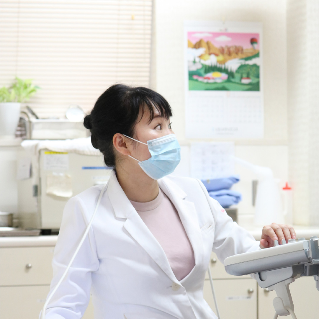 ななほしクリニック 十河院長の診察の様子